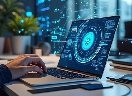 Cloud application and software engineering concept artwork